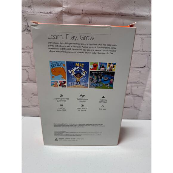 Amazon Fire 7 Kids Edition (7th Generation) 16GB, 7In - Blue - Picture 5 of 6